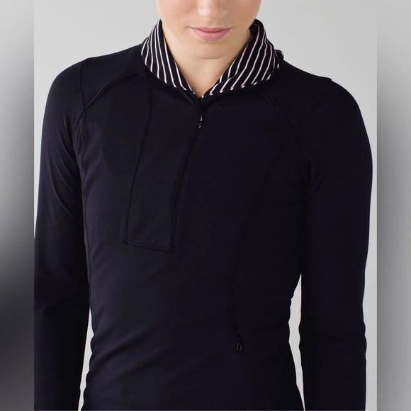 Lululemon Think Fast Pullover size 4 - Picture 4 of 8